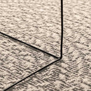 vidaXL ZIZUR krém juta hatású beltéri és kültéri szőnyeg 240x240 cm