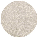vidaXL ZIZUR krém juta hatású beltéri és kültéri szőnyeg Ø 90 cm