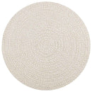 vidaXL ZIZUR krém juta hatású beltéri és kültéri szőnyeg Ø 120 cm