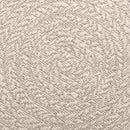 vidaXL ZIZUR krém juta hatású beltéri és kültéri szőnyeg Ø 160 cm