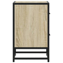 vidaXL sonoma tölgy színű szerelt fa éjjeliszekrény 40 x 31 x 50 cm