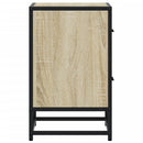 vidaXL 2 db sonoma tölgy éjjeliszekrény 40 x 31 x 50 cm