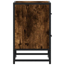 vidaXL füstös tölgy színű szerelt fa éjjeliszekrény 40 x 31 x 50 cm