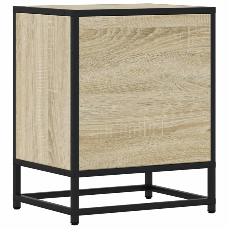 vidaXL 2 db sonoma tölgy éjjeliszekrény 40 x 31 x 50 cm