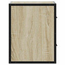 vidaXL 2 db sonoma tölgy színű fali éjjeliszekrény 40 x 31 x 39,5 cm