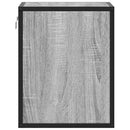 vidaXL szürke sonoma falra szerelhető éjjeliszekrény 40x31x39,5cm