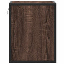 vidaXL barna tölgy színű falra szerelhető éjjeliszekrény 40x31x39,5cm