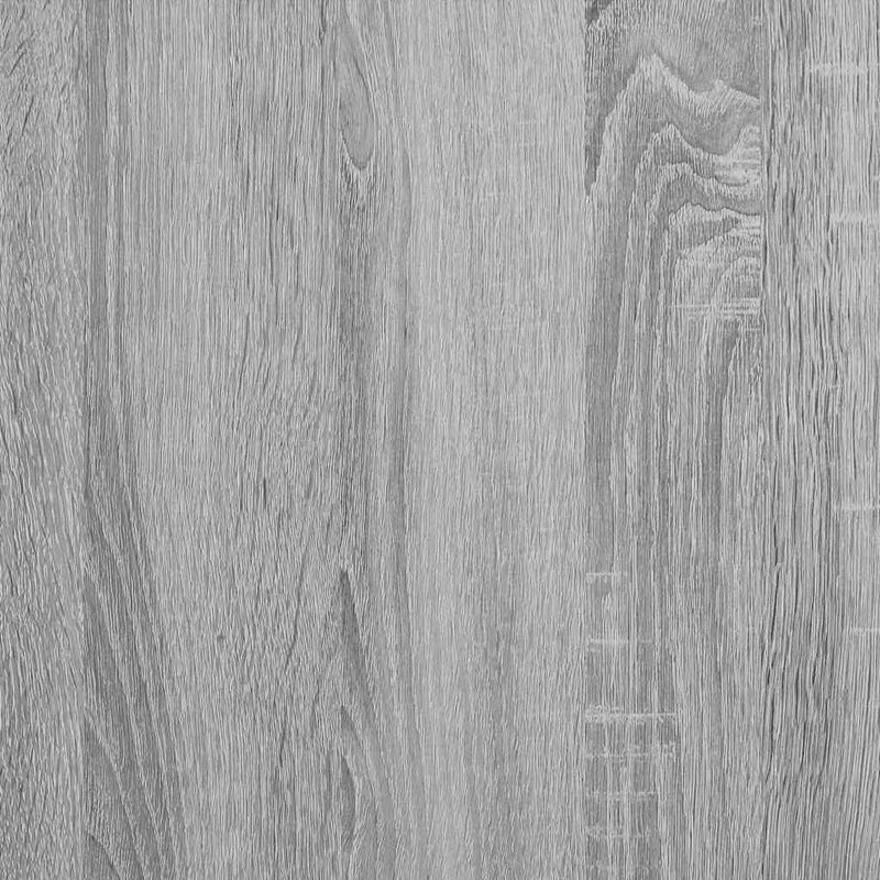vidaXL szürke sonoma szerelt fa tárolóláda fedéllel 60x40x51,5 cm