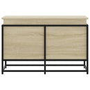 vidaXL sonoma tölgy színű szerelt fa tárolóláda fedéllel 80x40x51,5 cm