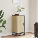 vidaXL sonoma tölgy színű szerelt fa tálalószekrény 35,5 x 35 x 76 cm