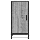 vidaXL szürke sonoma színű szerelt fa tálalószekrény 35,5 x 35 x 76 cm