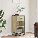 vidaXL sonoma tölgy színű szerelt fa tálalószekrény 35,5 x 35 x 76 cm