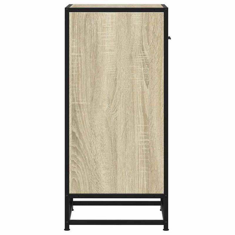 vidaXL sonoma tölgy színű szerelt fa tálalószekrény 35,5 x 35 x 76 cm