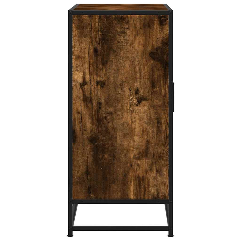 vidaXL füstös tölgy színű szerelt fa tálalószekrény 68 x 35 x 76 cm