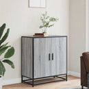 vidaXL szürke sonoma színű szerelt fa tálalószekrény 68 x 35 x 76 cm