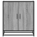 vidaXL szürke sonoma színű szerelt fa tálalószekrény 68 x 35 x 76 cm