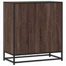 vidaXL barna tölgy színű szerelt fa tálalószekrény 68 x 35 x 76 cm