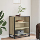 vidaXL sonoma tölgy színű szerelt fa tálalószekrény 68 x 35 x 76 cm