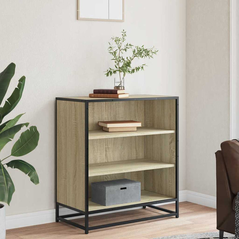 vidaXL sonoma tölgy színű szerelt fa tálalószekrény 68 x 35 x 76 cm