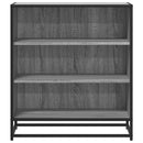 vidaXL szürke sonoma színű szerelt fa tálalószekrény 68 x 35 x 76 cm