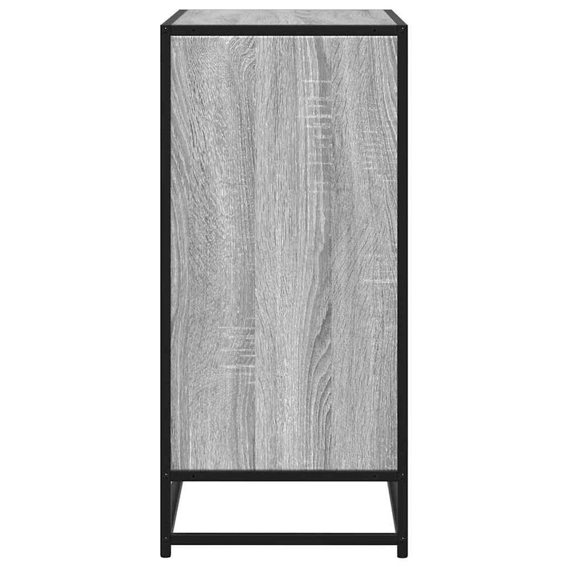 vidaXL szürke sonoma színű szerelt fa tálalószekrény 68 x 35 x 76 cm