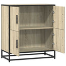 vidaXL komód Sonoma tölgy 68x35x76 cm Gépelt fa