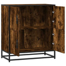 vidaXL komód füstölt tölgy 68x35x76 cm Gépelt fa