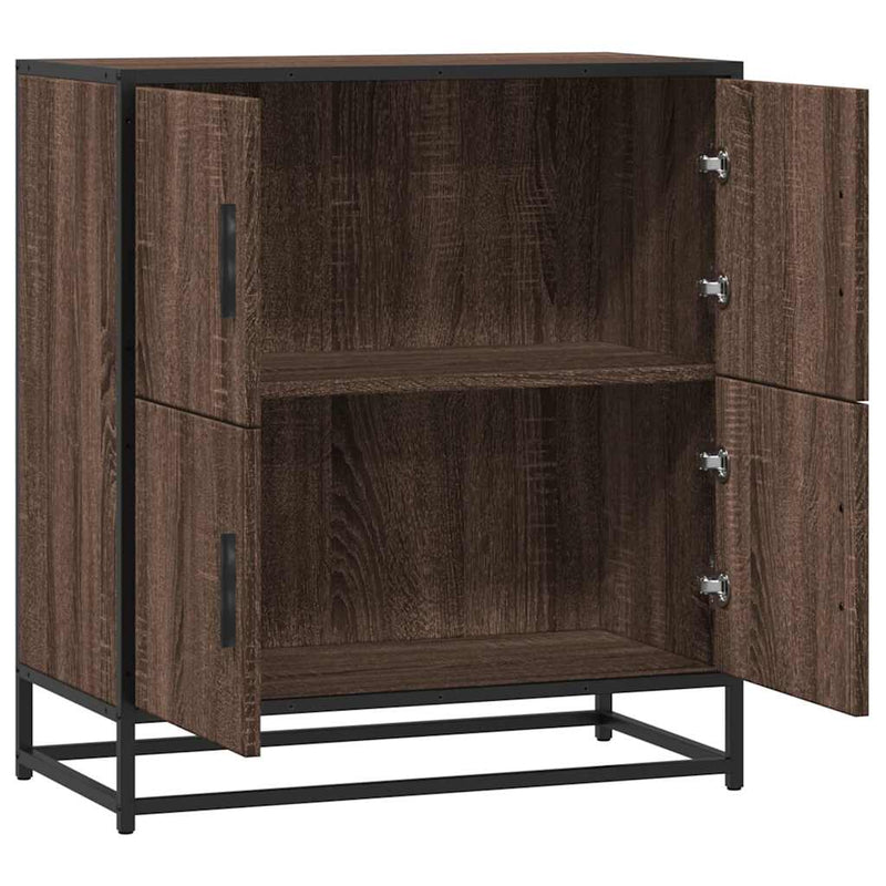 vidaXL komód barna tölgyfa 68x35x76 cm Műfa