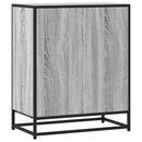 vidaXL szürke sonoma színű szerelt fa tálalószekrény 62x35x76 cm