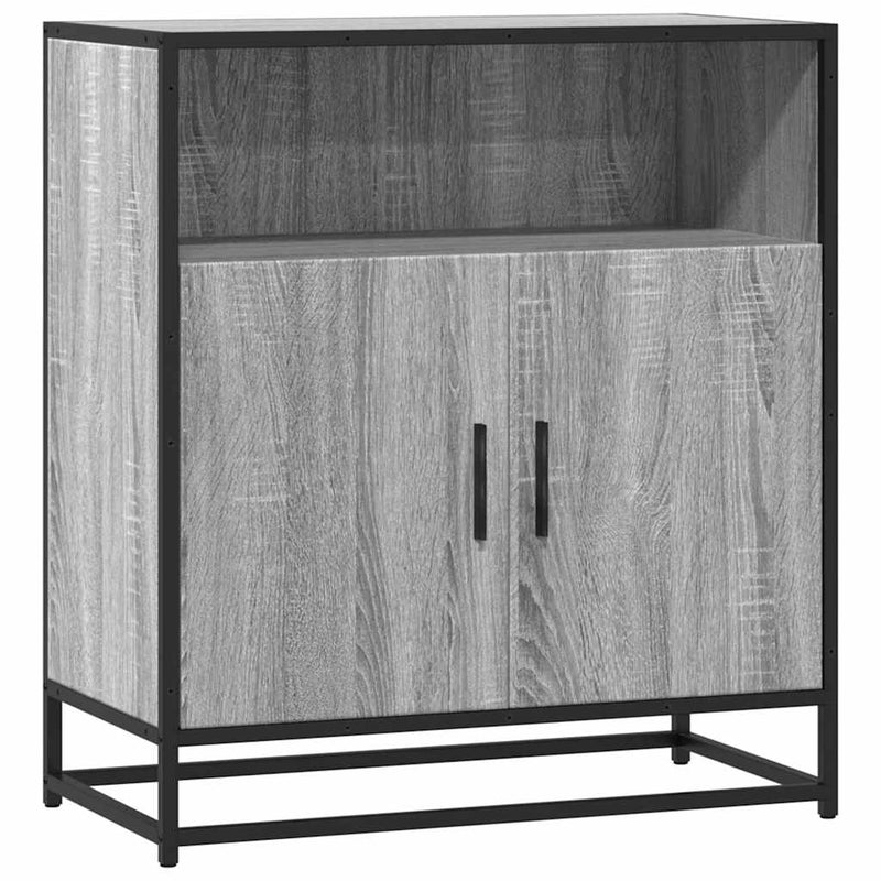 vidaXL komód Szürke Sonoma 68x35x76 cm Gépi úton előállított fa
