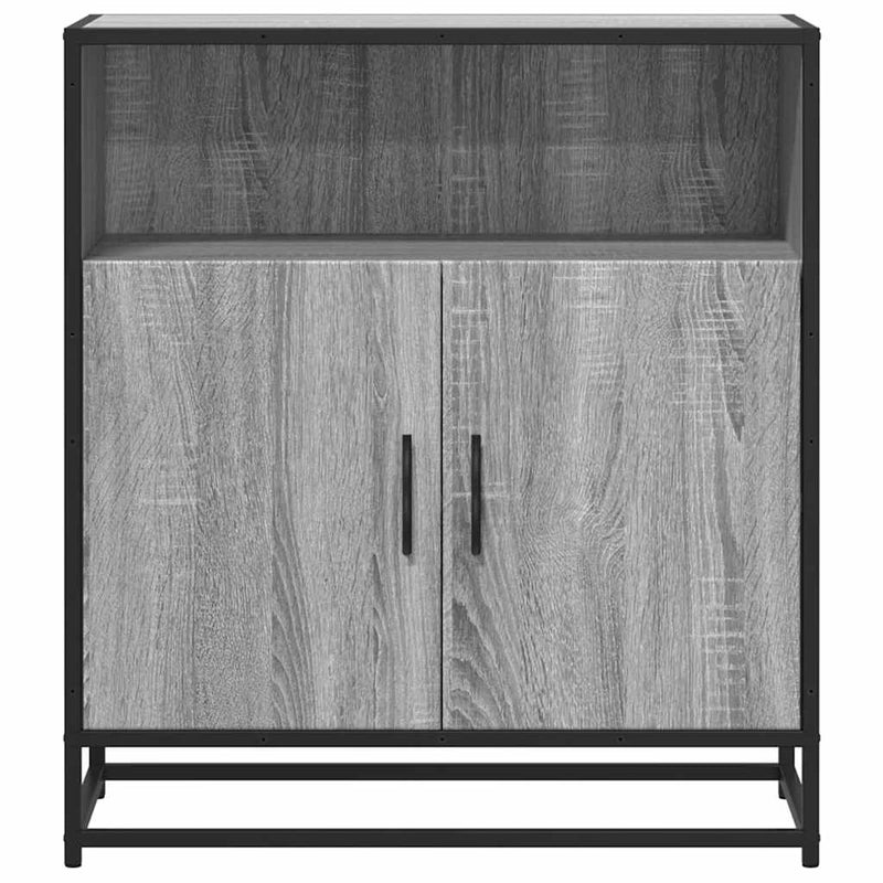 vidaXL komód Szürke Sonoma 68x35x76 cm Gépi úton előállított fa