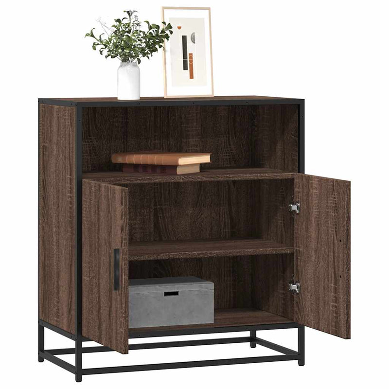 vidaXL komód barna tölgyfa 68x35x76 cm Műfa