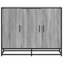 vidaXL szürke sonoma színű szerelt fa tálalószekrény 94x35x76 cm