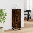 vidaXL Highboard sonoma tölgy 35,5x35x106,5 cm gépelt fa és fém