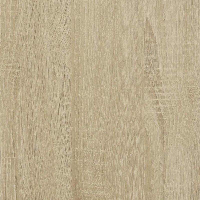 vidaXL Highboard sonoma tölgy 68x35x106,5 cm gépelt fa és fém