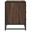 vidaXL barna tölgy szerelt fa fiókos szekrény 70x41x56 cm