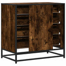 vidaXL füstös tölgy szerelt fa fiókos szekrény 70x41x70 cm