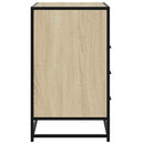 vidaXL sonoma-tölgy színű szerelt fa fiókos szekrény 70x41x70 cm