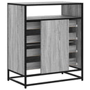 vidaXL szürke sonoma színű szerelt fa fiókos szekrény 70x41x83,5 cm