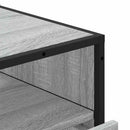 vidaXL szürke sonoma színű szerelt fa fiókos szekrény 70x41x83,5 cm