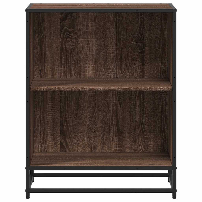 vidaXL barna tölgy színű fa könyvszekrény 60x35x76 cm