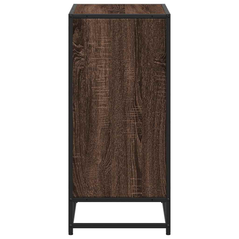 vidaXL barna tölgy színű fa könyvszekrény 60x35x76 cm