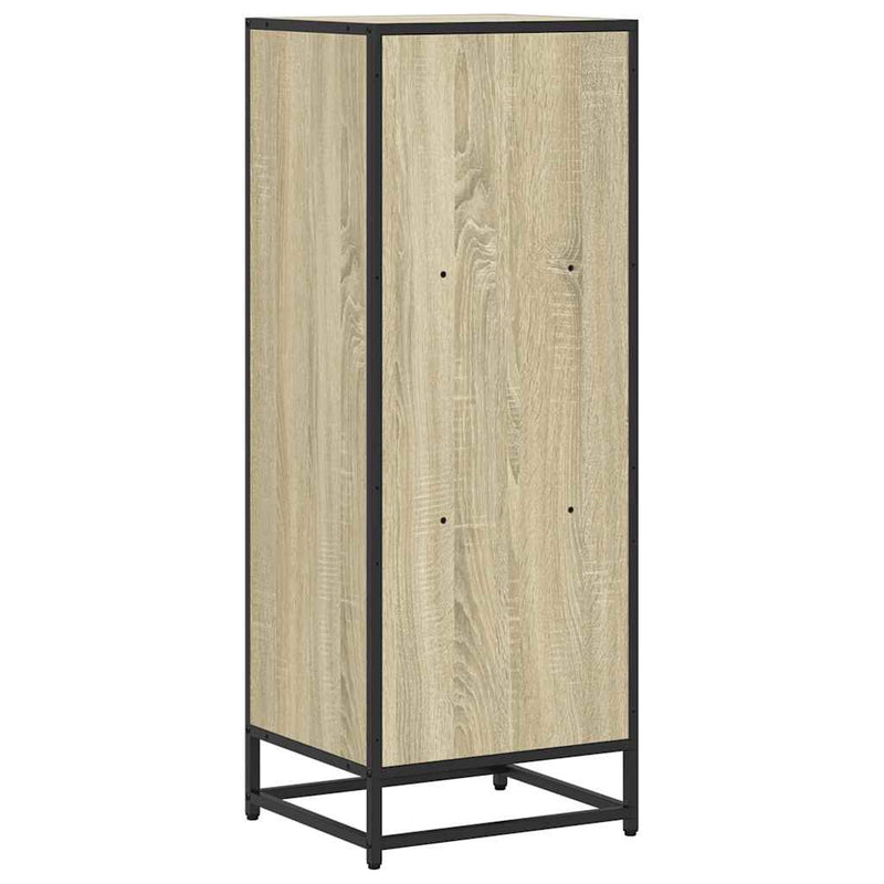 vidaXL sonoma színű szerelt fa könyvszekrény 40x35x107,5 cm