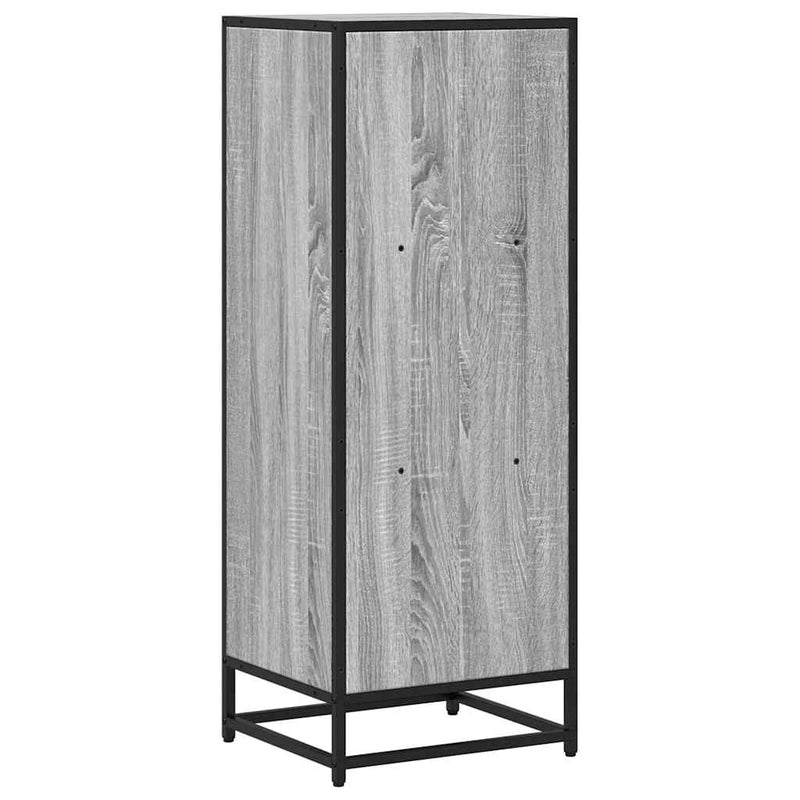 vidaXL szürke sonoma színű szerelt fa könyvszekrény 40x35x107,5 cm