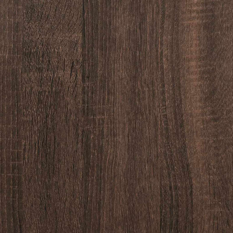 vidaXL barna tölgyszínű szerelt fa könyvszekrény 40x35x107,5 cm