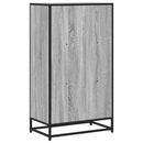 vidaXL szürke sonoma színű szerelt fa könyvszekrény 60x35x107,5 cm