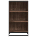 vidaXL barna tölgyszínű szerelt fa könyvszekrény 60x35x107,5 cm