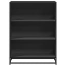 vidaXL fekete szerelt fa könyvszekrény 80,5x35x107,5 cm