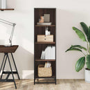 vidaXL barna tölgy színű fa könyvszekrény 40x35x139 cm