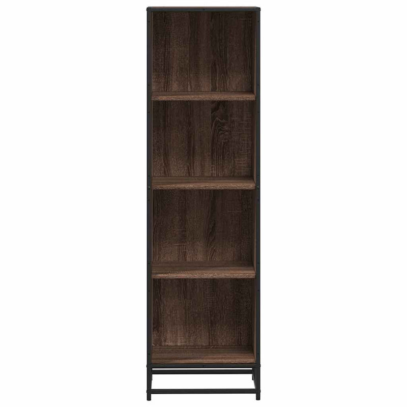 vidaXL barna tölgy színű fa könyvszekrény 40x35x139 cm